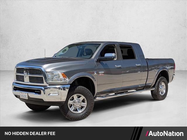 Mineral Gray Metallic 2012 RAM 2500 Laramie Mega Cab 4WD Pickup Truck Four-Wheel Drive 6-Speed Automatic