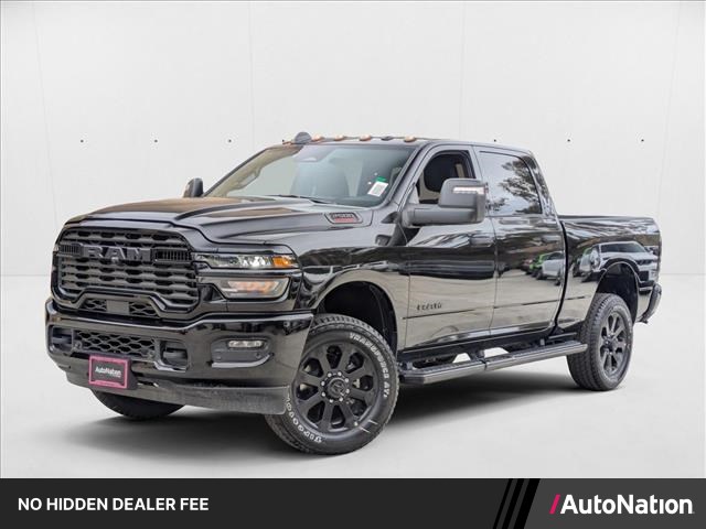 Diamond Black Crystal Pearlcoat 2026 RAM 2500 Big Horn Crew Cab 4WD Pickup Truck Four-Wheel Drive 8-Speed Automatic