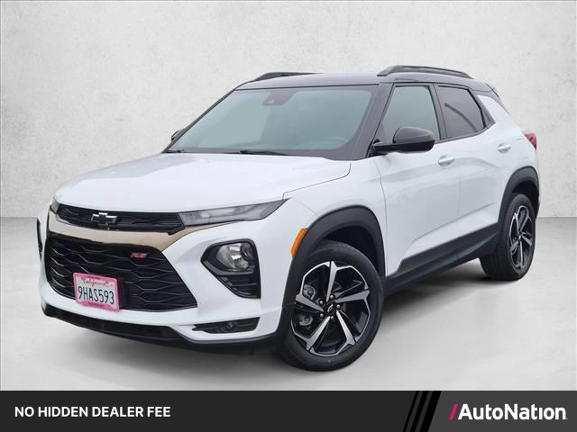 Summit White 2023 Chevrolet Trailblazer SUV / Crossover Front-Wheel Drive Automatic