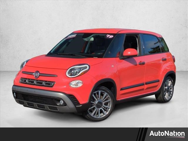 Arancia Pastello (Pastel Orange) 2019 FIAT 500L Trekking FWD Hatchback Front-Wheel Drive Automatic