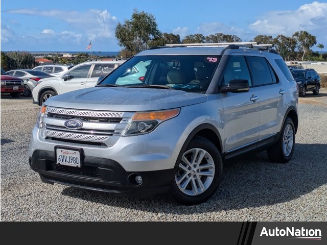Ingot Silver Metallic 2013 Ford Explorer XLT SUV / Crossover Front-Wheel Drive 6-Speed Automatic