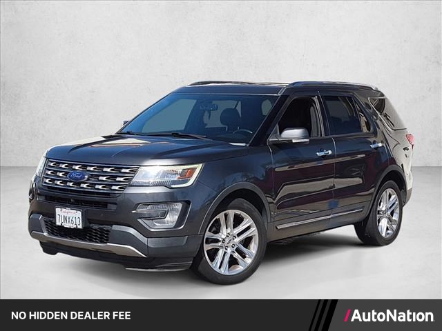 Gray (Magnetic Metallic) 2017 Ford Explorer SUV / Crossover Front-Wheel Drive 6-Speed Automatic