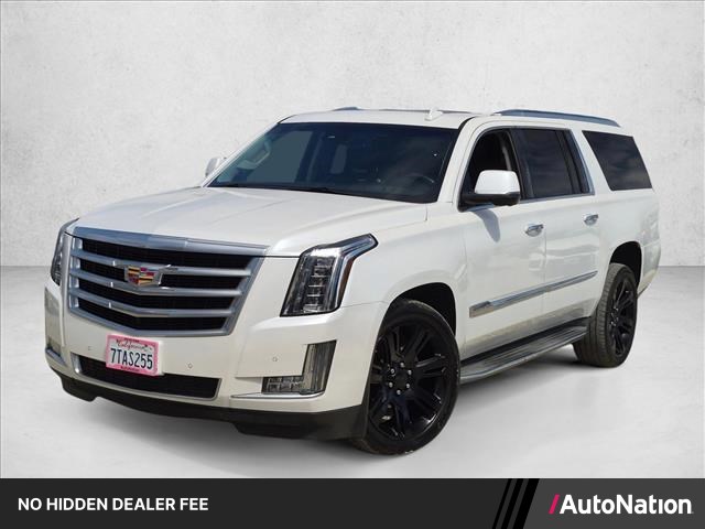 Crystal White Tricoat 2016 Cadillac Escalade ESV SUV / Crossover Four-Wheel Drive 6-Speed Automatic
