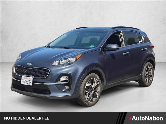 Pacific Blue 2022 Kia Sportage SUV / Crossover Front-Wheel Drive 6-Speed Automatic