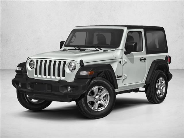 Bright White Clearcoat 2023 Jeep Wrangler SUV / Crossover Four-Wheel Drive 6-Speed Manual
