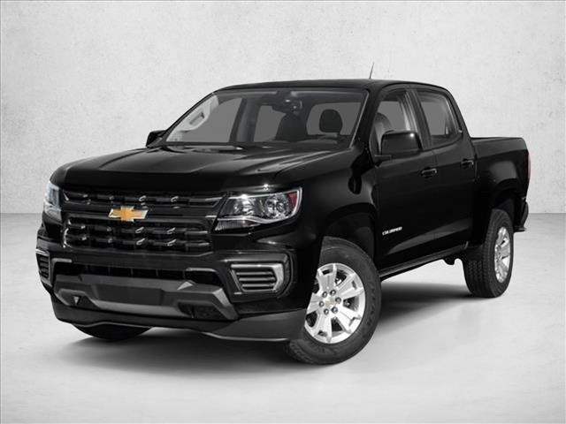 Black 2022 Chevrolet Colorado Pickup Truck Four-Wheel Drive 8-Speed Automatic