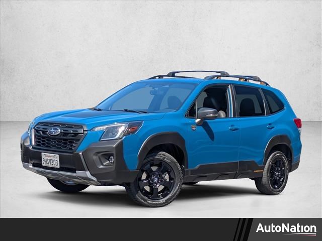 Geyser Blue 2024 Subaru Forester Wilderness Crossover AWD SUV / Crossover All-Wheel Drive Automatic