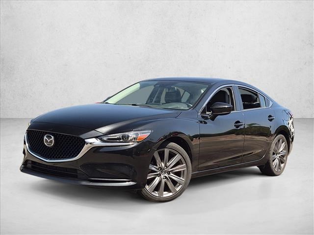 Jet Black Mica 2021 Mazda MAZDA6 Sedan Front-Wheel Drive Automatic