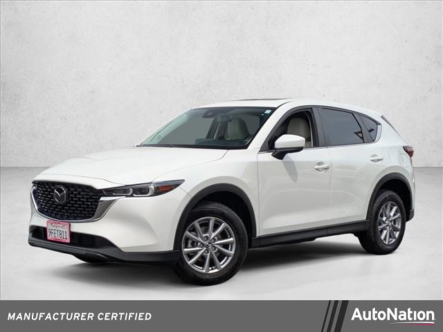 Rhodium White Metallic 2023 Mazda CX-5 2.5 S Preferred AWD SUV / Crossover All-Wheel Drive Automatic