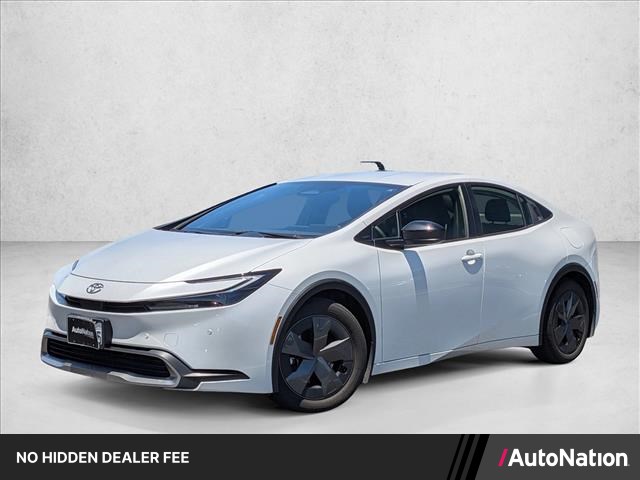 White (Wind Chill Pearl) 2024 Toyota Prius Prime SE FWD Hatchback Front-Wheel Drive Automatic