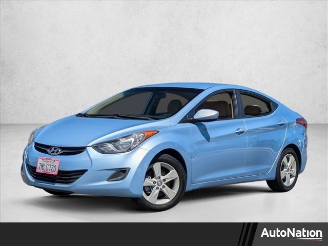 Blue Sky Metallic 2013 Hyundai Elantra GLS FWD Sedan Front-Wheel Drive Automatic