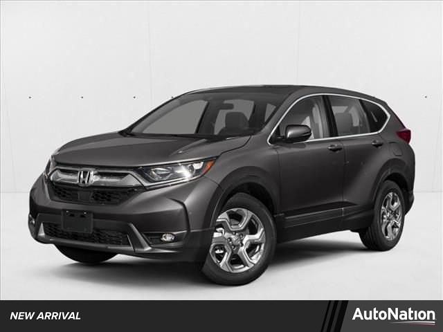 Silver 2019 Honda CR-V EX FWD SUV / Crossover Front-Wheel Drive Automatic