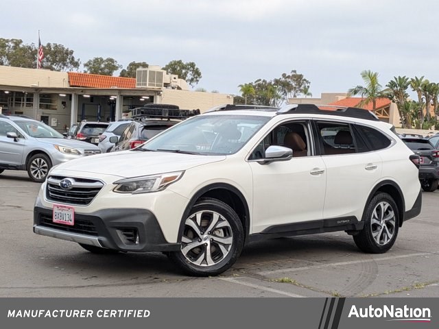 Crystal White Pearl 2021 Subaru Outback Touring XT Crossover AWD SUV / Crossover All-Wheel Drive Continuously Variable Transmission