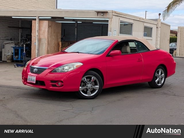 Red 2008 Toyota Camry Solara SLE V6 Coupe Coupe Front-Wheel Drive Automatic