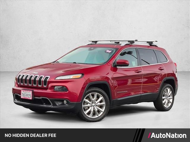 Deep Cherry Red Crystal Pearlcoat 2014 Jeep Cherokee SUV / Crossover Front-Wheel Drive 9-Speed Automatic