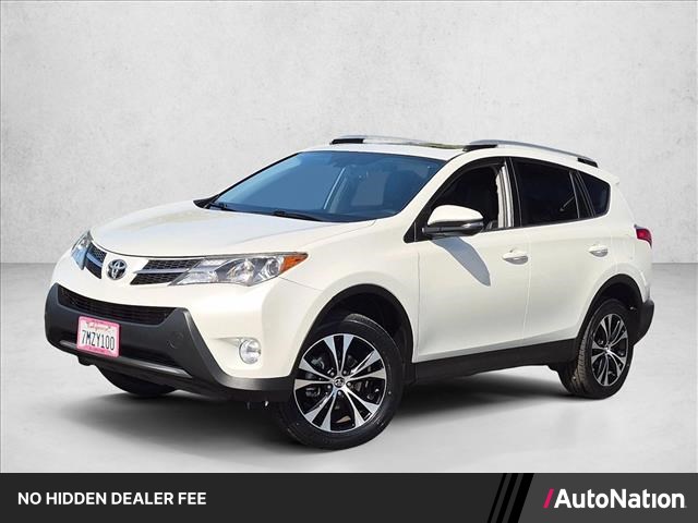 White (Blizzard Pearl) 2015 Toyota RAV4 SUV / Crossover Front-Wheel Drive Automatic