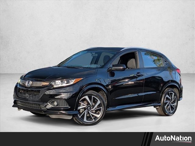 Crystal Black Pearl 2019 Honda HR-V Sport FWD SUV / Crossover Front-Wheel Drive Automatic