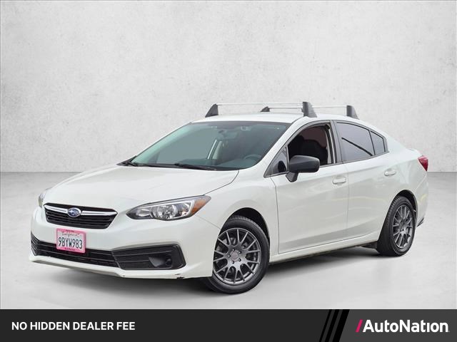 Crystal White Pearl 2022 Subaru Impreza Sedan  Automatic