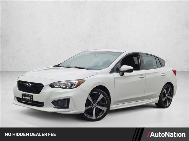 Crystal White Pearl 2018 Subaru Impreza Hatchback All-Wheel Drive Automatic