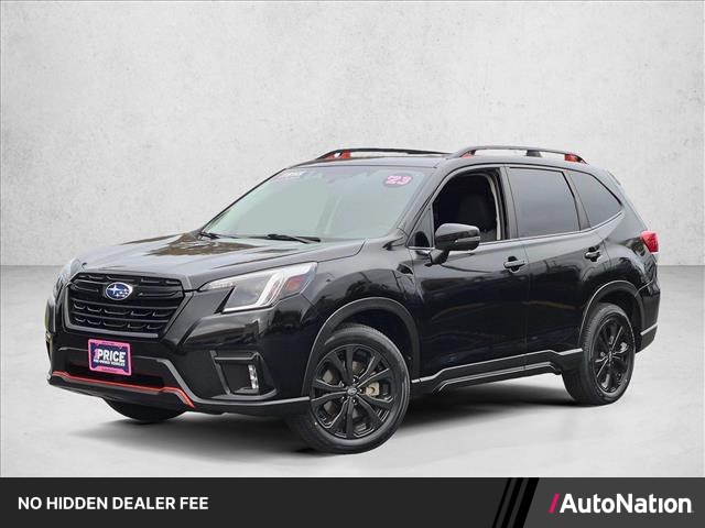 Crystal Black Silica 2023 Subaru Forester SUV / Crossover All-Wheel Drive Automatic