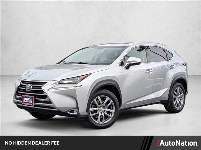 Silver Lining Metallic 2016 Lexus NX 200t AWD SUV / Crossover All-Wheel Drive Automatic