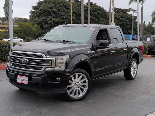 Agate Black Metallic 2019 Ford F-150 Pickup Truck Four-Wheel Drive Automatic