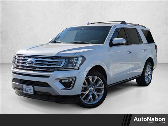 White Platinum Metallic Tri-Coat 2019 Ford Expedition Limited RWD SUV / Crossover 4X2 6-Speed Automatic