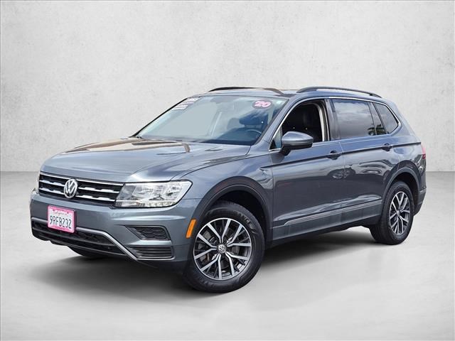 Platinum Gray Metallic 2020 Volkswagen Tiguan SUV / Crossover Front-Wheel Drive 8-Speed Automatic