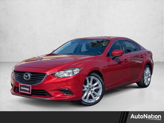 Soul Red Metallic 2017 Mazda MAZDA6 Touring Sedan FWD Sedan Front-Wheel Drive Automatic