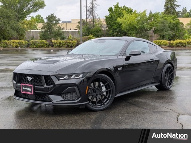 Shadow Black 2024 Ford Mustang GT Fastback RWD Coupe Rear-Wheel Drive Automatic