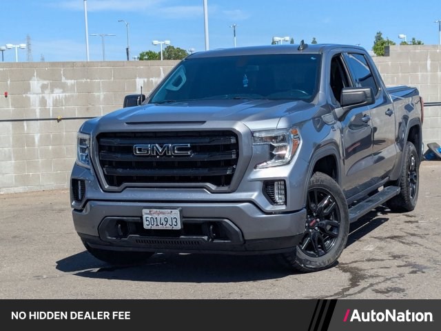 Gray (Satin Steel Metallic) 2020 GMC Sierra 1500 Elevation Crew Cab 4WD Pickup Truck Four-Wheel Drive 8-Speed Automatic