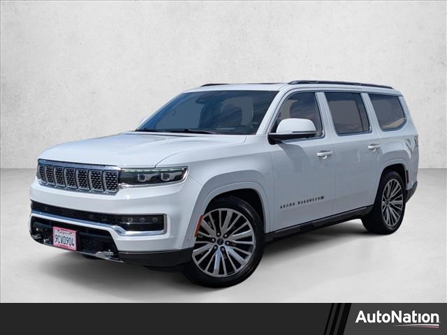 Bright White Clearcoat 2022 Jeep Grand Wagoneer Series III 4WD SUV / Crossover Four-Wheel Drive 8-Speed Automatic