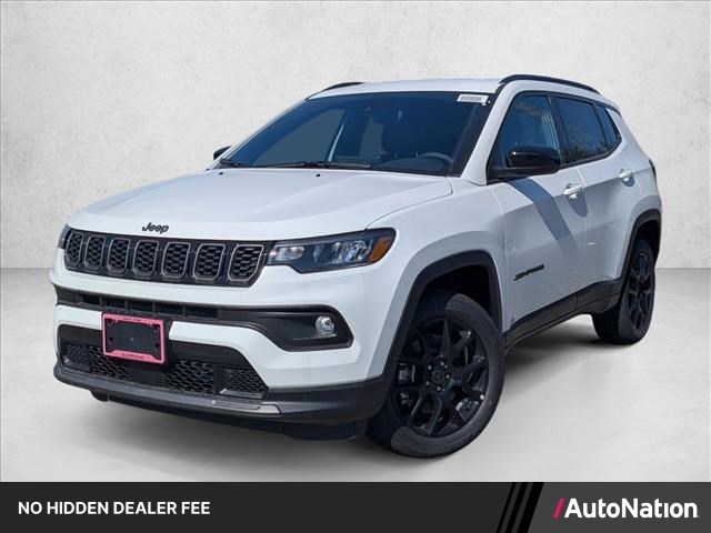 Bright White Clearcoat 2026 Jeep Compass Latitude Altitude 4WD SUV / Crossover Four-Wheel Drive 8-Speed Automatic