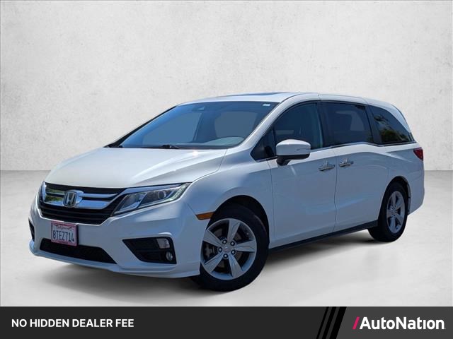 Platinum White Pearl 2020 Honda Odyssey Minivan Front-Wheel Drive Automatic