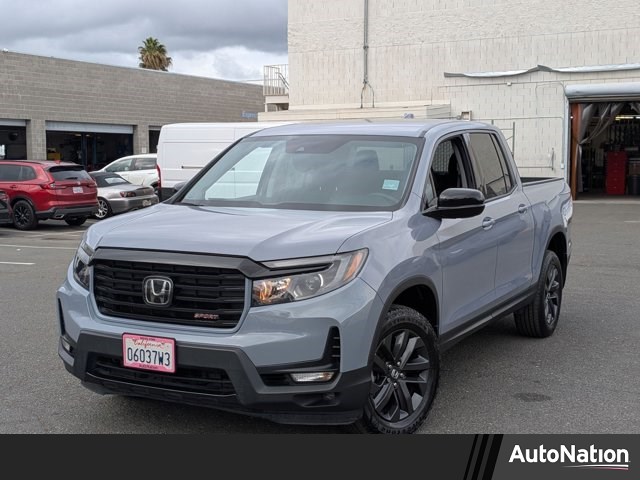 Sonic Gray Pearl 2023 Honda Ridgeline Sport AWD Pickup Truck All-Wheel Drive Automatic