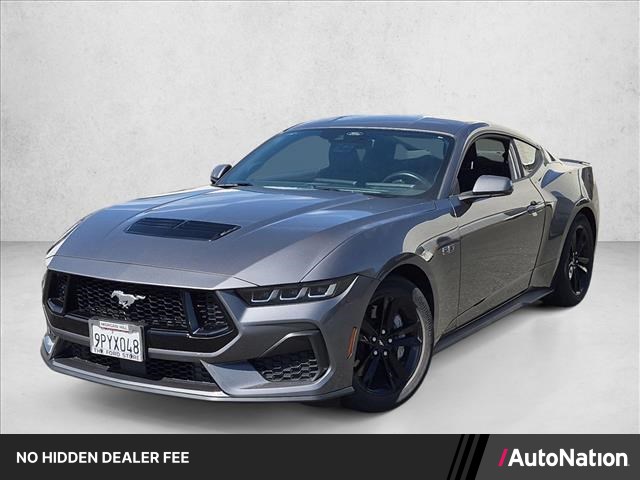 Carbonized Gray Metallic 2024 Ford Mustang Coupe Rear-Wheel Drive Automatic