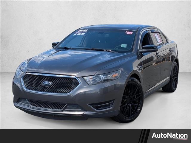 Gray (Magnetic Metallic) 2015 Ford Taurus SHO AWD Sedan All-Wheel Drive 6-Speed Automatic