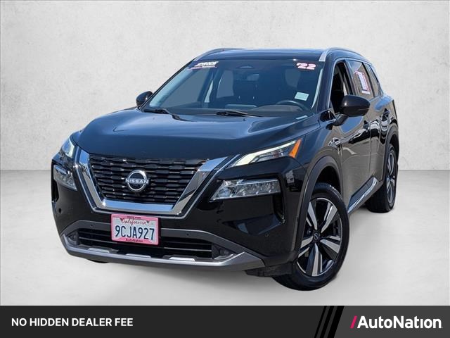 Super Black 2022 Nissan Rogue SUV / Crossover Front-Wheel Drive Automatic