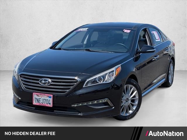 Phantom Black 2015 Hyundai Sonata Sedan Front-Wheel Drive Automatic