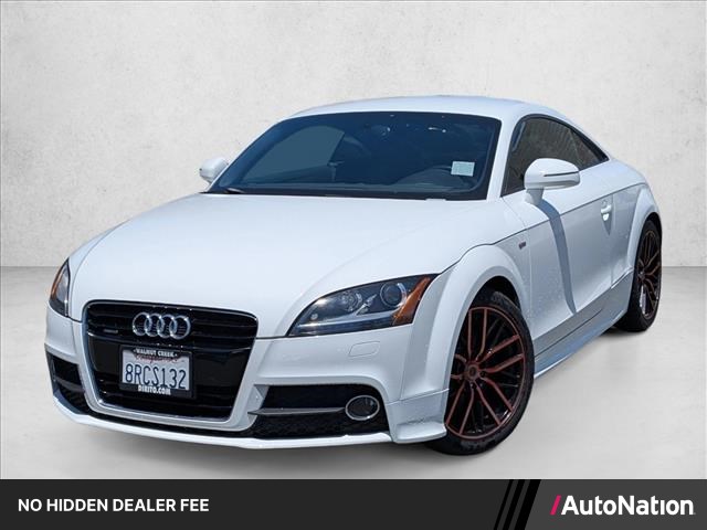 White 2015 Audi TT Coupe All-Wheel Drive Automatic