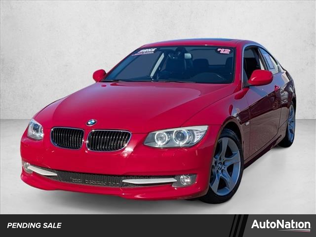 Crimson Red 2012 BMW 3 Series 335i Coupe RWD Coupe Rear-Wheel Drive Automatic