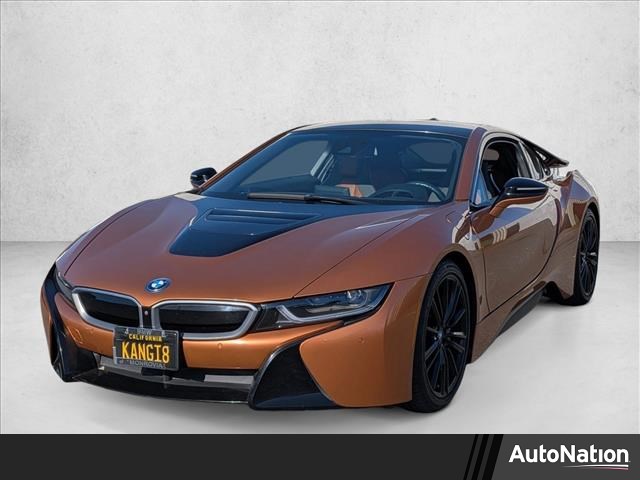 Gray (E-Copper Metallic w/Frozen Grey Accent) 2019 BMW i8 Coupe AWD Coupe All-Wheel Drive 6-Speed Automatic