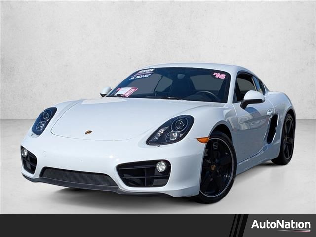 White 2016 Porsche Cayman Coupe Automatic