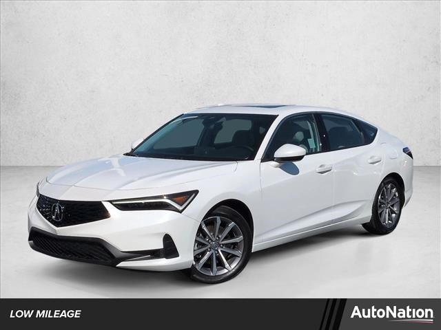 Platinum White Pearl 2025 Acura Integra FWD Sedan Front-Wheel Drive Continuously Variable Transmission