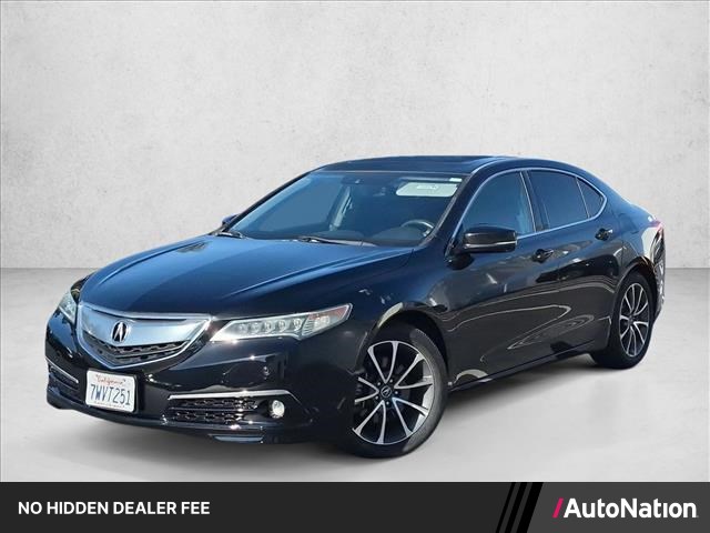 Crystal Black Pearl 2015 Acura TLX Sedan Front-Wheel Drive Automatic