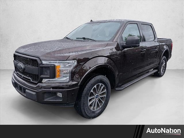 Magma Red Metallic 2018 Ford F-150 XLT SuperCrew 4WD Pickup Truck Four-Wheel Drive Automatic