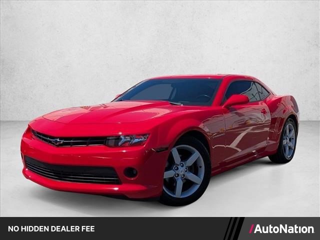 Red Hot 2015 Chevrolet Camaro Coupe Rear-Wheel Drive 6-Speed Automatic