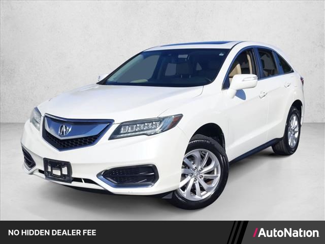 White Diamond Pearl 2016 Acura RDX SUV / Crossover Automatic