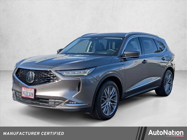 Liquid Carbon Metallic 2023 Acura MDX SH-AWD with Advance Package SUV / Crossover All-Wheel Drive Automatic