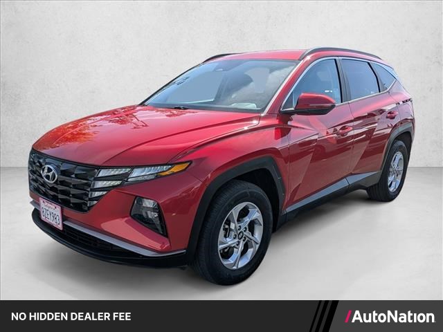 Calypso Red 2022 Hyundai Tucson SEL AWD SUV / Crossover All-Wheel Drive Automatic